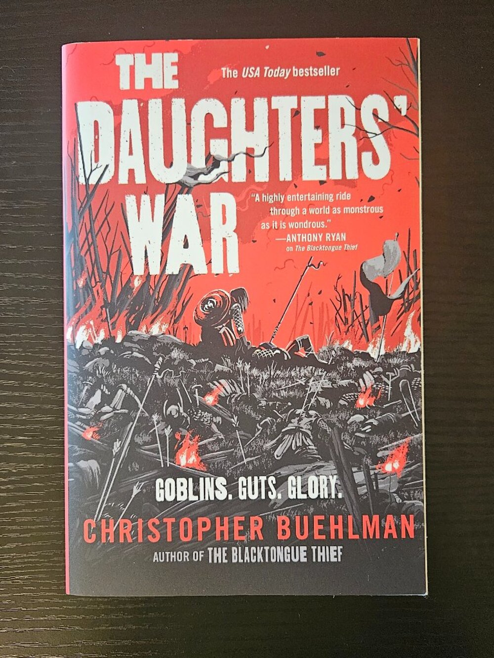 Paperback Book the daughters' war by Christopher Buehlman
